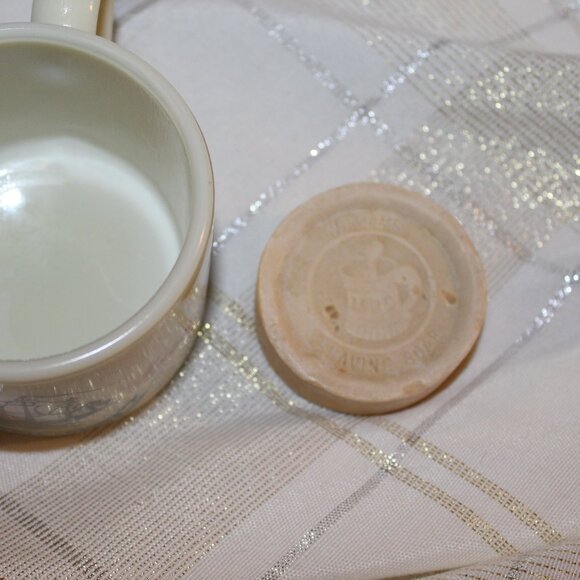 VINTAGE 1930's- 1940's EARLY OLD SPICE SHAVING MUG HULL POTTERY SHIP FRIENDSHIP! - Picture 13 of 16